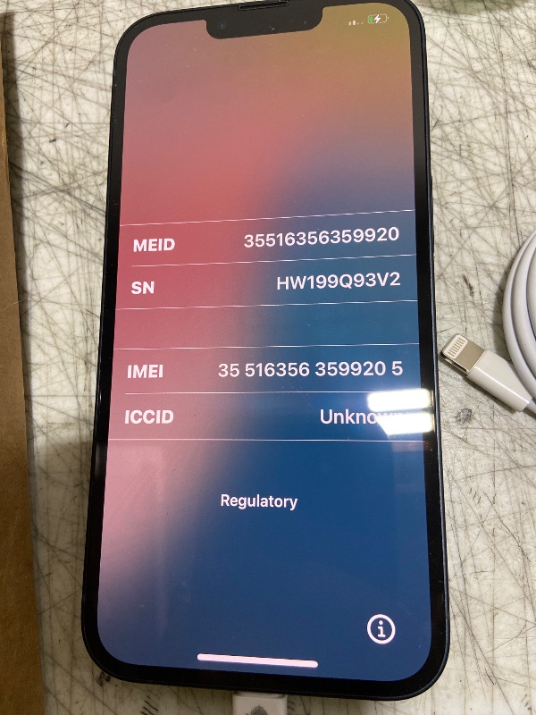 Photo 1 of Apple iPhone 13, 128GB, Midnight - Unlocked (Renewed)