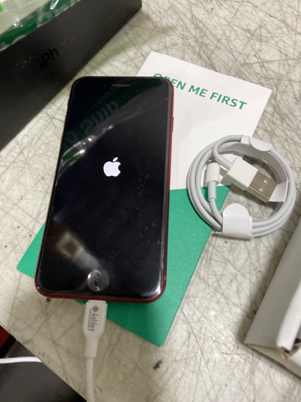 Photo 1 of Apple iPhone SE (2nd Generation), 64GB, Red, Unlocked (Renewed Premium)