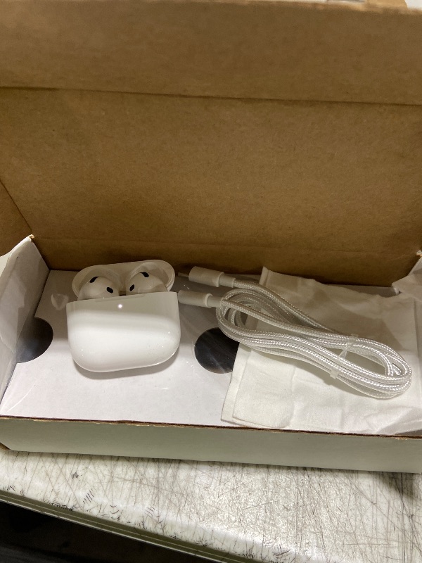 Photo 1 of Apple AirPods 4 with Active Noise Cancellation (Renewed)