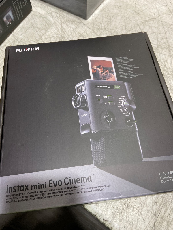 Photo 1 of FUJIFILM instax mini Evo Cinema