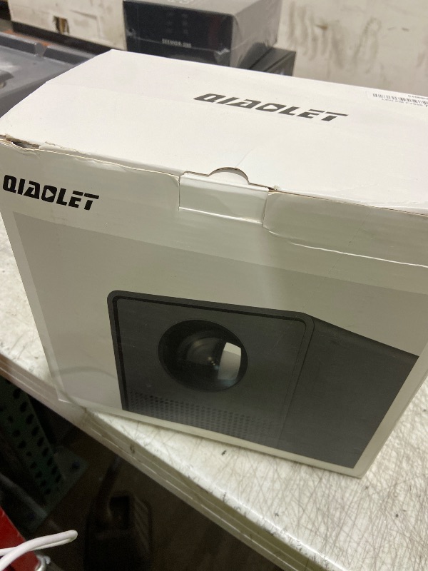 Photo 1 of ?Official Licensed Google TV?4K Smart Projector with WiFi and Bluetooth : Unlimited Access to Streaming Apps, 1200 ANSI, Dolby Audio, 80% Zoom, 300" Portable Movie Projector for Indoor/Outdoor