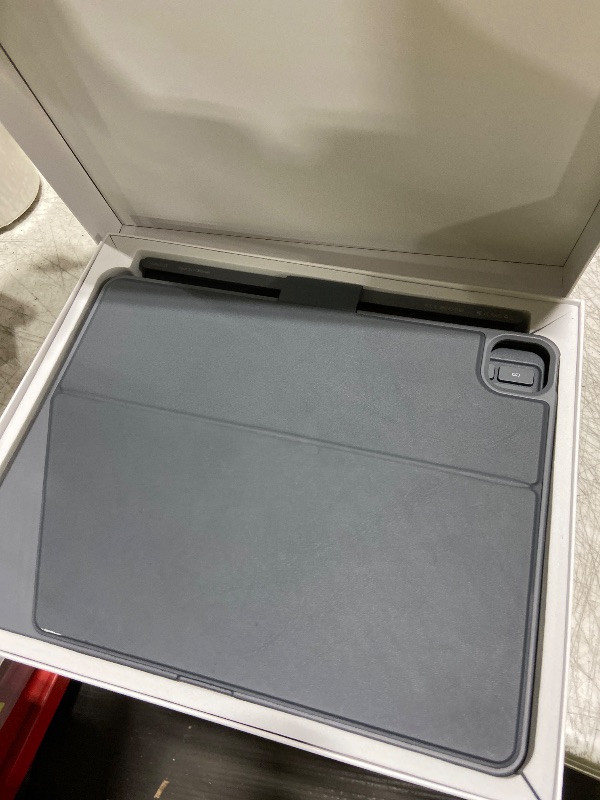 Photo 1 of Case with Keyboard for iPad Pro 12.9-inch (6th, 5th, 4th Gen), iPad Air 13(M3 2025 / M2 2024): Bluetooth Wireless Detachable Magnetic Stand Rechargeable Keyboard with Removable Cover/ Trackpad(Grey)
