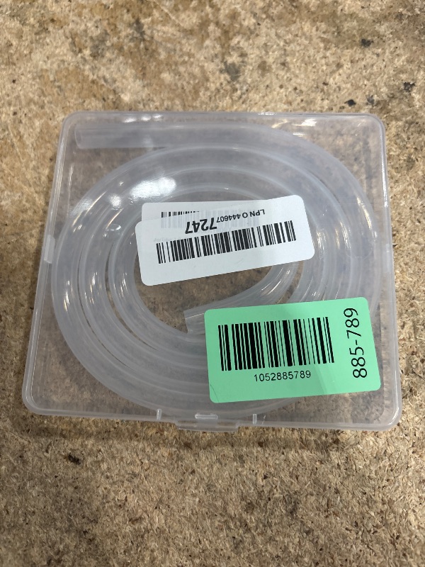 Photo 1 of 1/4" ID Silicon Tubing, JoyTube Food Grade Silicon Tubing 1/4" ID x 3/8" OD 3 Feet High Temp Pure Silicone Hose Tube for Home Brewing Winemaking