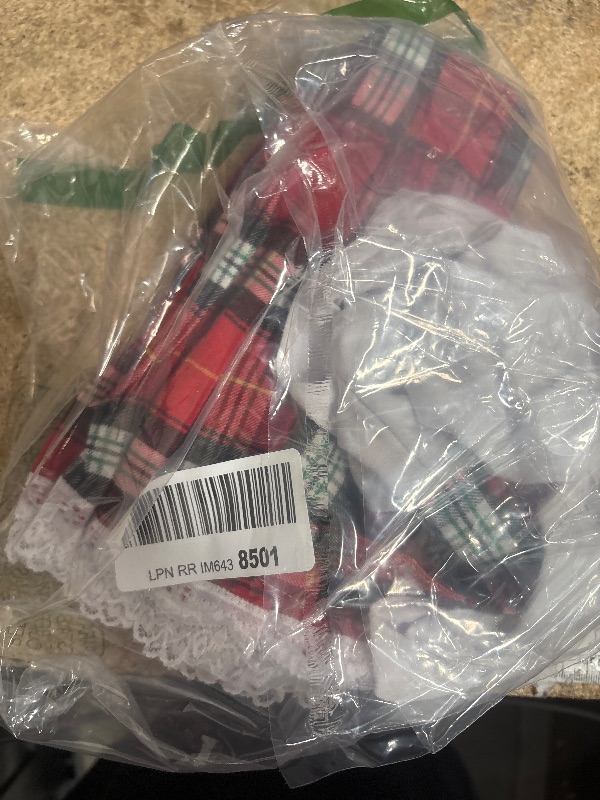 Photo 1 of ***(HEAVILY USED/ MINOR DAMAGE)***Avidlove School Girl Costume for Women Sexy School Girl Outfit Lingerie Role Playing Lingerie Set with Top and Mini Skirt(White,S)