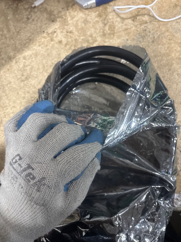 Photo 1 of 10FT 3 Prong Dryer Extension Cord, 30 Amp NEMA 10-30P to 10-30R EV Extension Cord for Dryer Power Extension and Level 2 EV Charging, 125V/250V 10 AWG STW ETL Listed (Black)