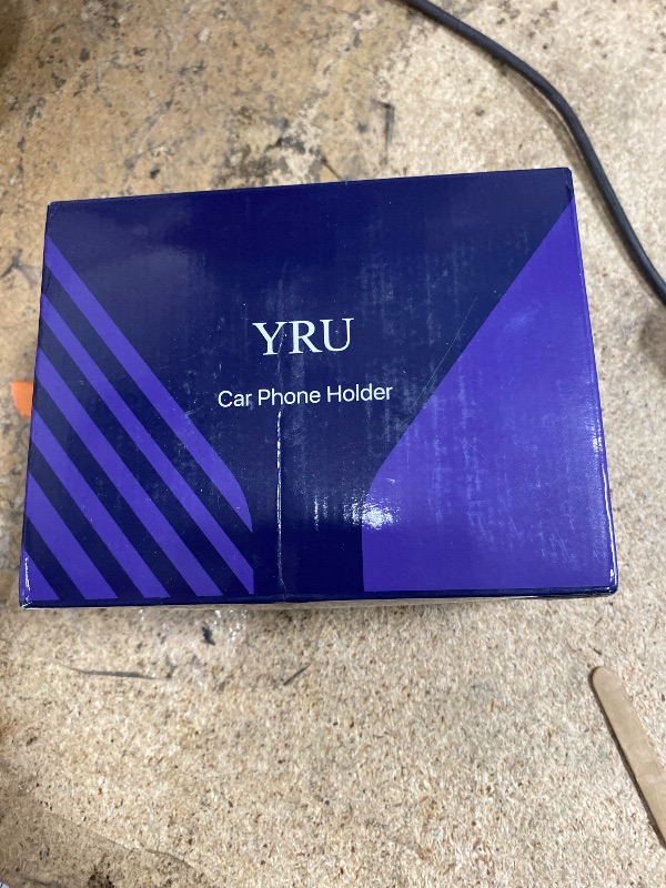 Photo 1 of ?2025 True Military-Grade?Car Phone Holder YRU ?Upgraded Strongest Suction & Clip?Cell Phone Mount for Dashboard Windshield Vent, Truck Cradle Stand for iPhone 17 Pro Max 16 15 14 Samsung, Dark Black