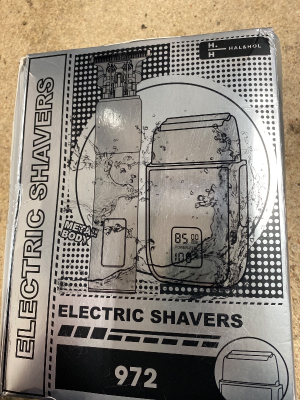 Photo 1 of *****FOR PARTS ONLY/NON-FUNCTIONAL**** Hal&Hol Professional Cordless Electric Hair/Beard Trimmer and Foil Shaver for Men - Complete Barber Grooming Kit with Rechargeable Battery, Protective Case and 4 Guards, Gift for Men