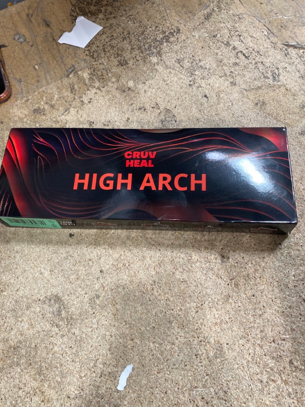 Photo 1 of (2025) Premium High Arch Insoles for Ultimate Support - Plantar Fasciitis - Comfort for Foot Pain Relief - Anti-Fatigue - Orthotic Shoe Sole Inserts Men Women Standing All Day (Burgundy, L)