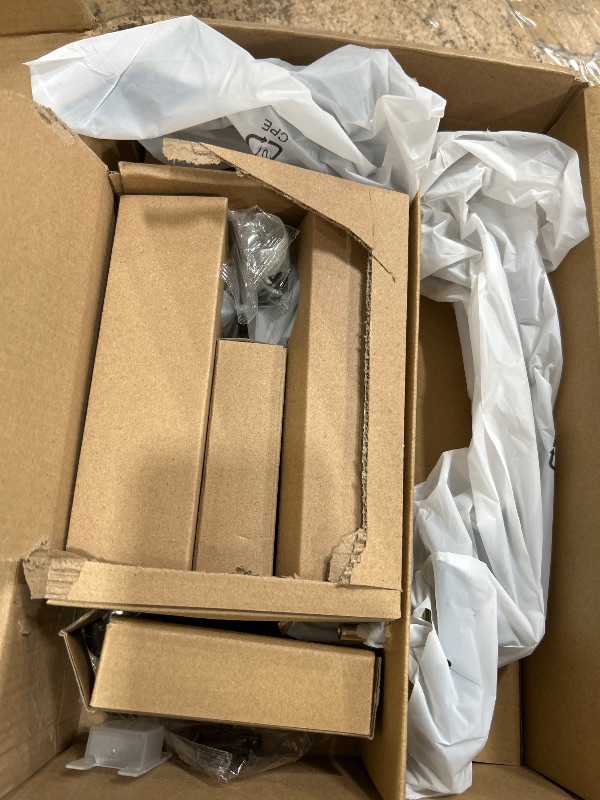 Photo 1 of ***FOR PARTS ONLY/NON-FUNCTIONAL*** Veise Fingerprint Door Lock Set, Keyless Entry Door Lock, Front Handle Set, Electronic Keypad Deadbolt with Lever Handle, 2 Keys, Auto-Locking, One-time Codes, Easy to Install, Matte Black