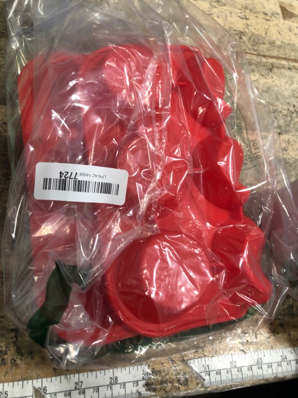 Photo 1 of 12 Cups Silicone Muffin Pan - Nonstick Cupcake Pan 1 Pack Regular Size Silicone Mold for Baking