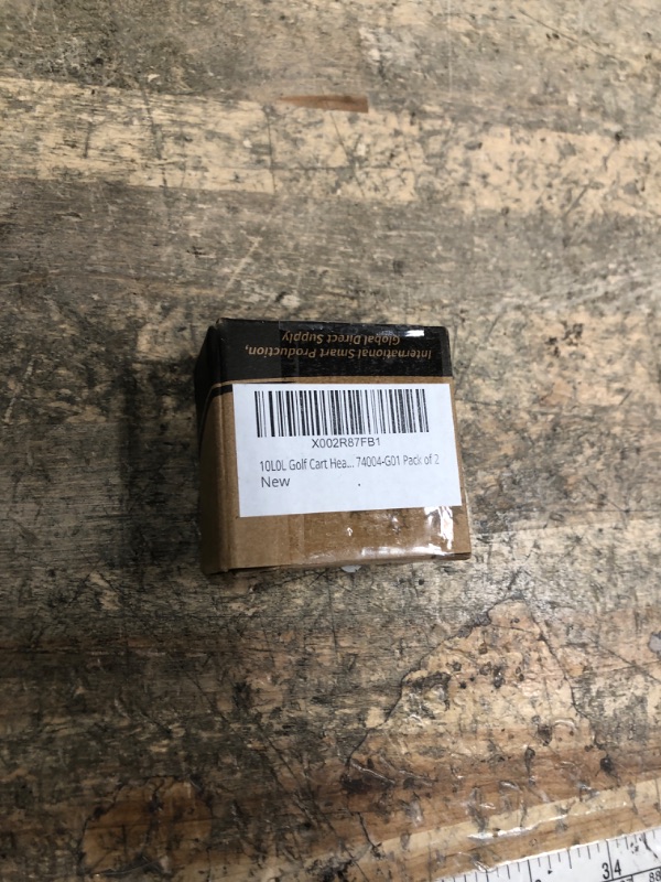 Photo 1 of 10L0L Golf Cart Headlight Bulb for EZGO 1994+, Club Car DS 1999+ and Club Car Precedent 2004+, 12V Head Light Bulb, Relace OEM 101988101, 74004-G01 Pack of 2