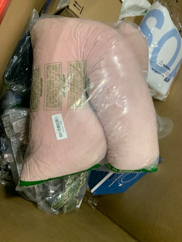 Photo 1 of 1 MIDDLE ONE Car Pillow for Kids, Memory Foam Travel Pillow for Car and Adults, Kid Travel Pillows for Sleeping on Road Trip, Small Body Pillow for Kids (Pink)