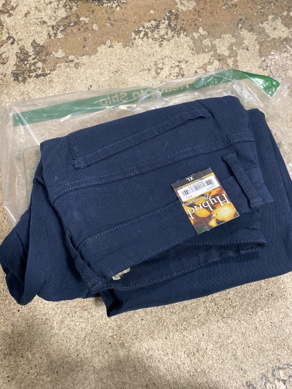 Photo 1 of & Company Womens Hyper Ultra Stretch Comfy Skinny Leg Work Casual Pants P44876SK Navy XL