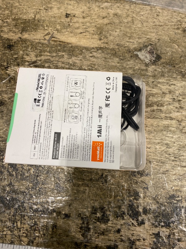 Photo 1 of 1Mii Bluetooth 5.1 Receiver for Home Stereo, Bluetooth Audio Adapter with 3.5mm RCA, Wireless Hi-Fi Music Streaming from Smartphone/Tablet to Wired Speaker, 12hrs Playtime, Bass Mode