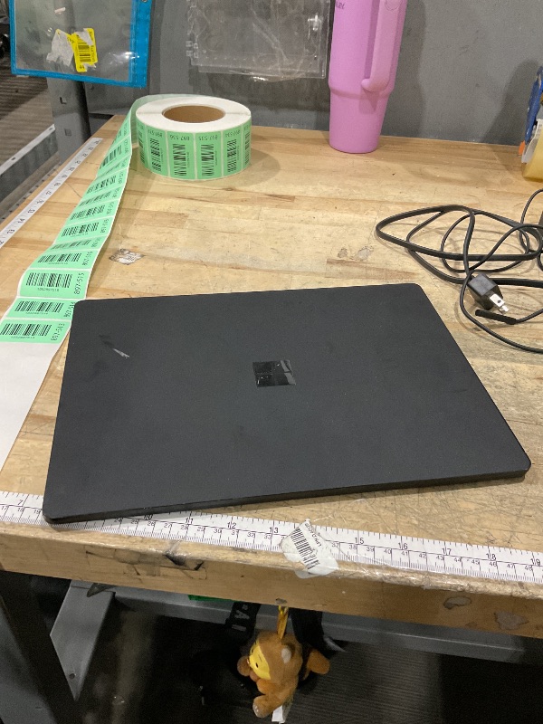 Photo 1 of *NEED TO CREATE ACC. FOR SERIAL #*POWERS ON*Microsoft Surface Laptop 4 for Business - 13.5'', Matte Black (Metal), Intel Core i7, 16GB RAM, 256GB SSD, Fren