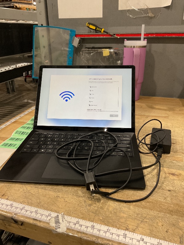 Photo 1 of *NEED TO CREATE ACC. FOR SERIAL #*POWERS ON*Microsoft Surface Laptop 4 for Business - 13.5'', Matte Black (Metal), Intel Core i7, 16GB RAM, 256GB SSD, Fren