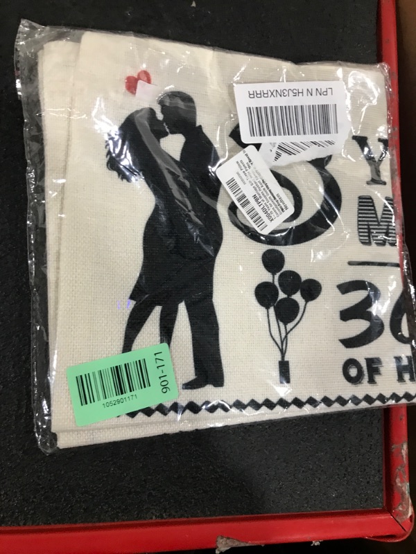 Photo 1 of 1-70 Years of Marriage Gift Throw Pillow Covers for Couples Husband Wife Parents Grandparents Uncle Aunt Women Men Wedding Anniversary Present Pillow Cover for 70th Anniversary Husband Wife Gift(70-a)