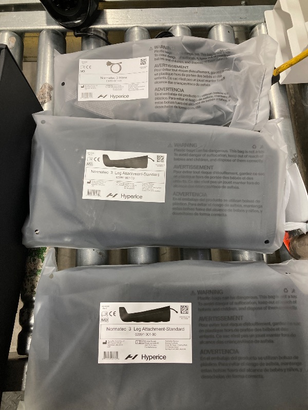 Photo 1 of ***PARTS ONLY/ATTACHMENTS AND HOSE ARE UNOPENED**Hyperice Peloton X Hyperice Unisex Normatec 3 Legs in Multi - Cycling Performance Apparel