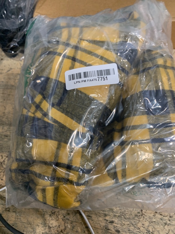 Photo 1 of **MISSING PIECES** Didaey Halloween Yellow Plaid Outfit 90s College Cosplay Costume for Women Adult Cheerleader Vintage(Large)