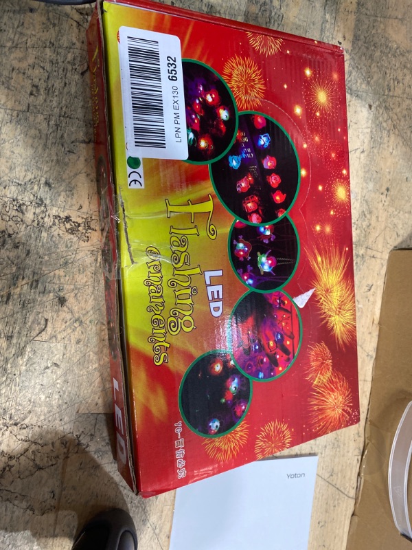 Photo 1 of [Soft Rubber] Halloween Light Up Rings Halloween Party Favors Toys Glow in The Dark 24 Pcs 6 Design Spider Skeleton Bat Ghost Pumpkin Flash LED Finger Rings Kids Adults Goodie Bag Fillers Gifts Treats