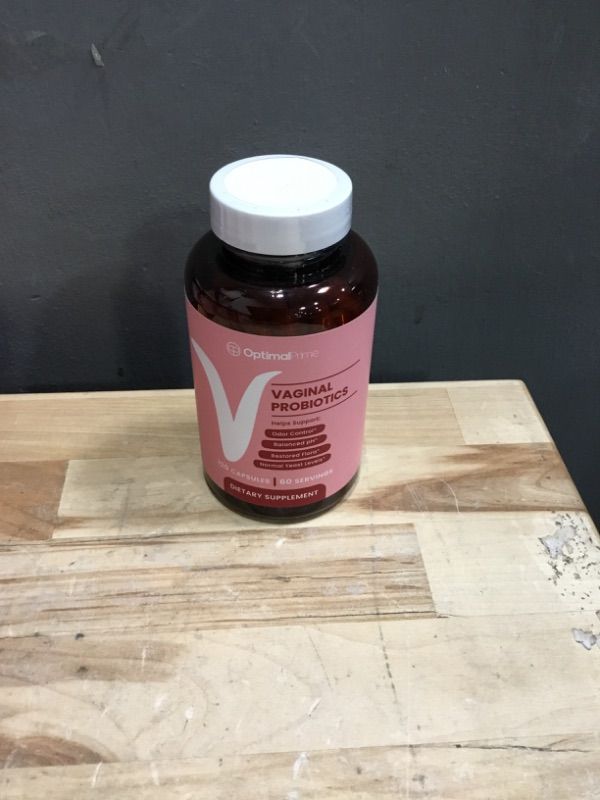 Photo 1 of *2/2026* Optimal Prime Vaginal Probiotics for Women with Prebiotics, Cranberry Extract, and Lactobacillus Probiotic Blend, Supports Healthy Vaginal Flora, Odor Control, pH Balance, 2 Month Supply, 120 Capsules