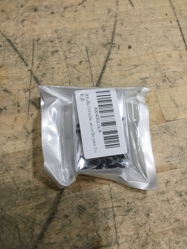 Photo 1 of 100 Pcs Black Sewing Pins with Plastic Pearl Head, Quilting Pins for Dressmaker, Sewing Straight Pin for Fabric, Jewelry DIY Craft Dressmaker Decoration