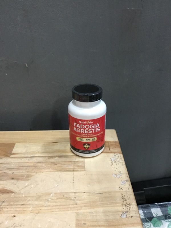 Photo 1 of *10/2026* Nutrivein Premium Fadogia Agrestis and Tongkat Ali Supplement with Turkesterone - 1100 mg - 120 Caps - Synergistic Blend for Performance, Strength, & Recovery for Men & Women of All Ages