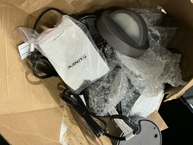 Photo 1 of SUNVIE Low Voltage Deck Lights with Fastlock2 Wire Connector 5W LED Landscape Step Stair Lights Outdoor Accent Lighting Garden Post Fence Light 3000K 12-24V AC/DC 3.2FT ETL Listed Cord, 8 Pack