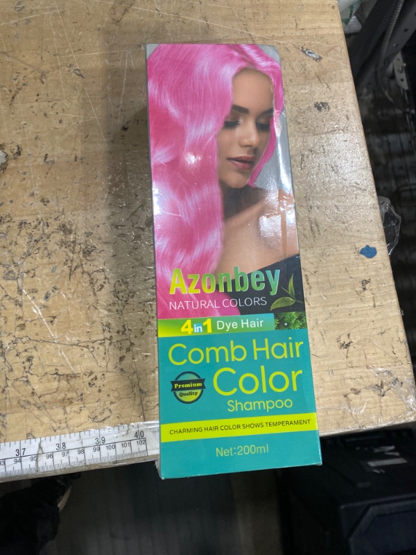 Photo 1 of  EXP 10/202027

Pink Hair Dye Shampoo for Women Gray Hair,Haircare 4 in 1 Semi-Permanent Gray Hair Coverage,Champu Para Canas,Hair Color Shampoo for Women, Men (Pink) *SEALED PACKAGE 