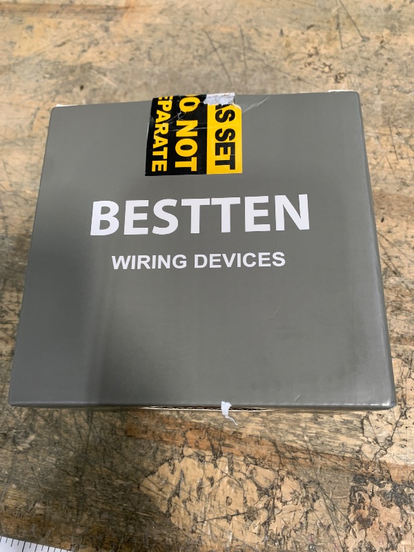 Photo 1 of [3 Pack] BESTTEN Super Slim Digital Dimmer Switch with MCU Smart-chip, Single Pole or 3 Way Dimmable Light Switch, Quiet Rocker, for LED, CFL, Incandescent, Halogen, ETL Listed, White