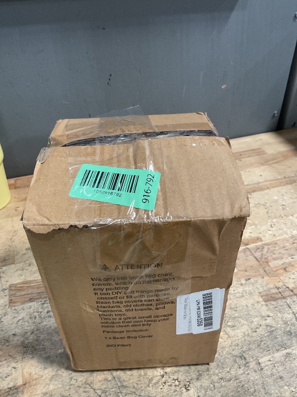 Photo 1 of **PARTIAL SET/ NOT STUFFED BAG ONLY**  Bean Bag Cover (No Filler) Soft Faux Fur Stuffed Animal Bean Bag Storage, Fluffy Plush Bean Bag Chair Cover Washable, Comfy Bean Bag Covers for Adults Kids Teens