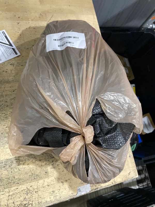 Photo 1 of 1.3FT x 50FT Weed Barrier Landscape Fabric Heavy Duty, 3.2oz Premium Gardening Weed Control Mat with 10 U-Shaped Securing Pegs, Ground Cover for Garden Beds, Farming, Underlayment, Commercial Driveway