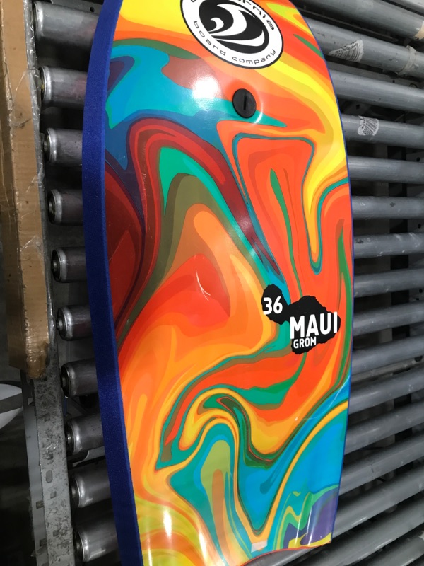 Photo 1 of Lightweight Body Board with EPS Core XPE Deck HDPE Bottom Crescent Tail Colorful