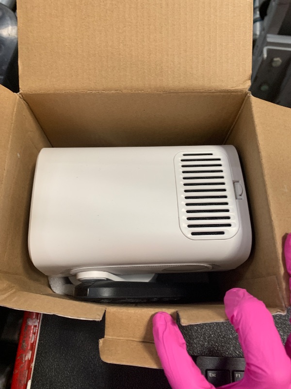 Photo 1 of ?Auto Focus&1080P?Magcubic Mini Smart Projector with 4K Support, Portable Projector with Wifi and Bluetooth, 5W Speaker, Built in Apps, Voice Control, Outdoor Movie Projector