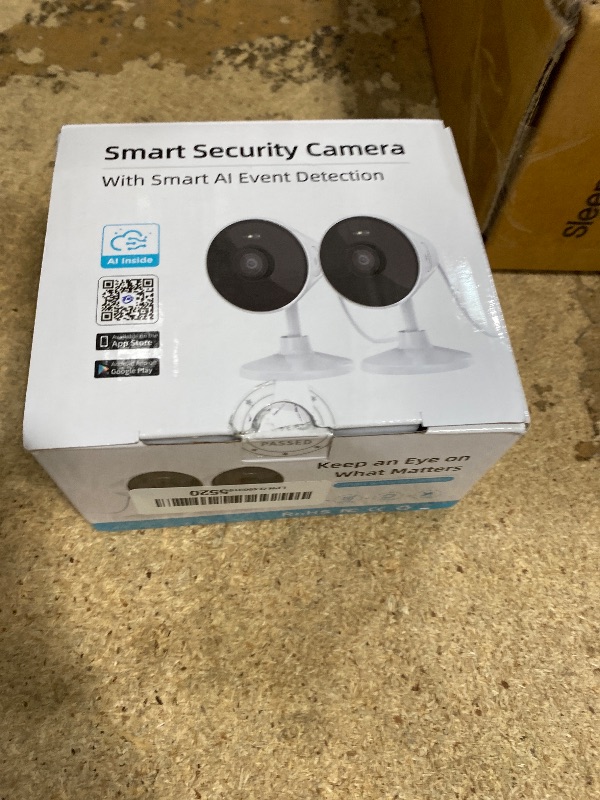 Photo 1 of [5G & 2.4G] Indoor/Outdoor Security Camera for Home, Baby/Elder/Dog/Pet Camera with Phone App, Wi-Fi Camera w/Spotlight, Color Night Vision, 2-Way Audio, 24/7, SD/Cloud Storage, Work w/Alexa, 2Pack