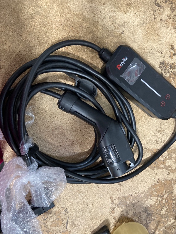 Photo 1 of ***SEE NOTES****2025 Upgraded Level 1&2 Portable EV Charger, 16Amp Adjustable Current & Timer, 110V–240V, NEMA 5-15 & 6-20 Plugs, 21Ft EV Charging Cable, J1772 Electric Car Charger for All EVs/PHEVs, EV Charging Cord