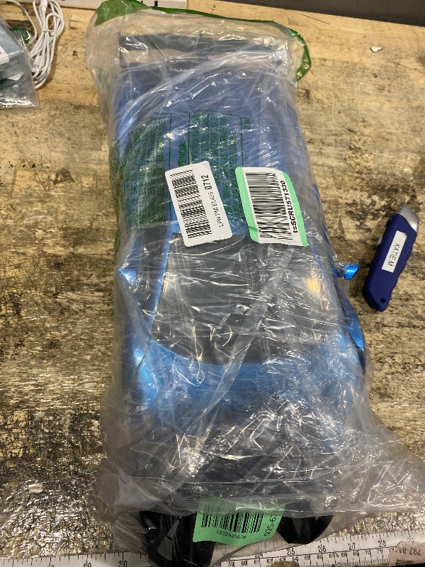 Photo 1 of **MISSING CHARGER** Veeniix V991 Transform Remote Control Car, 1:10 Big Size, 2 Rechargeable Batteries for 70Min, 2.4GHz Gesture Sensing, One-Key Deformation, Robot Toys Gifts for Boys and Girls (Blue)