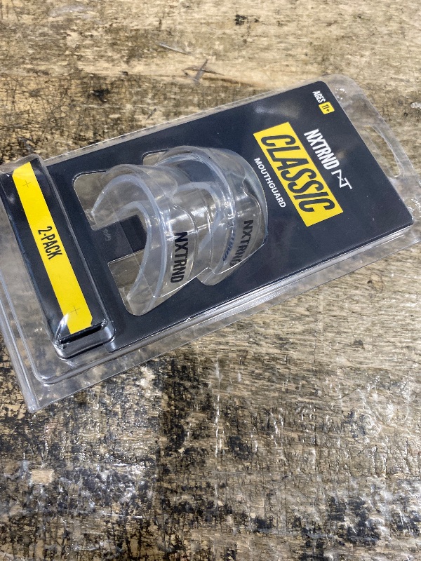 Photo 1 of 2 Pack Nxtrnd Classic Mouth Guard for All Sports (Transparent)