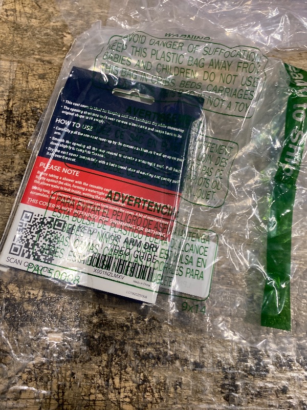 Photo 1 of 100% Waterproof Cast Covers for Shower Arm - Tight Seal - 3pk Adult Reusable Cast Protectors - Half Arm Bag Sleeves