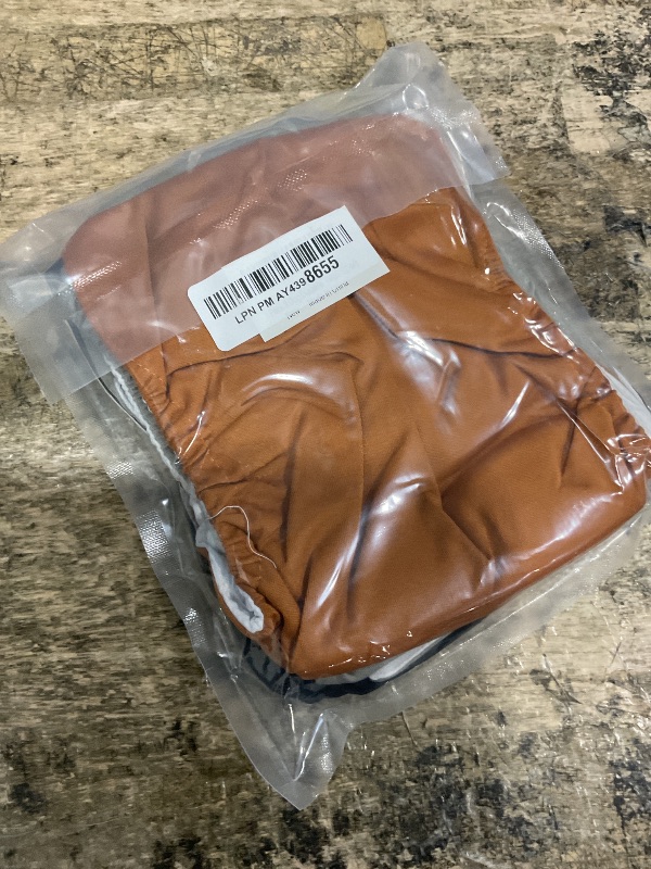 Photo 1 of 1 Pack 3 Reusable Dog Diapers Washable Male Belly Bands for Dogs, High Absorbing Male Dog Doggie Puppy Wraps (Medium, Black Brown Light Gray)