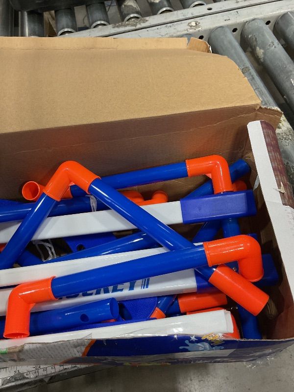 Photo 1 of ********************MISSING PIECES**********************
3 in 1 Mini Hockey Soccer Bowling Set for Kids Stuff - Hover Soccer Ball Hockey Games is Indoor & Outdoor Toys for Boys Girls Play, Perfect Soccer & Hockey Gifts for Boys Toys Age 3-12 Years Old Ide