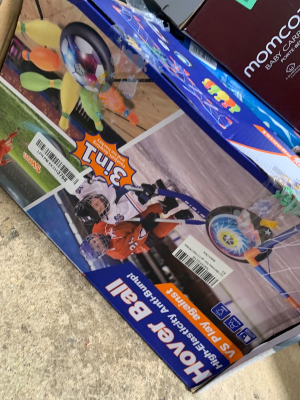 Photo 1 of ********************MISSING PIECES**********************
3 in 1 Mini Hockey Soccer Bowling Set for Kids Stuff - Hover Soccer Ball Hockey Games is Indoor & Outdoor Toys for Boys Girls Play, Perfect Soccer & Hockey Gifts for Boys Toys Age 3-12 Years Old Ide