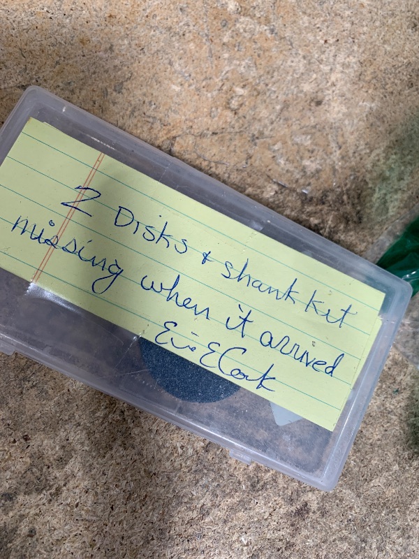 Photo 1 of ??????? 3 Pcs Mounted Stone Grinding Wheels with 1/4-Inch Shank 40mm/50mm/60mm Diameter Abrasive Stone Grinding Wheels for Drill, Grinder, Rotary Tools