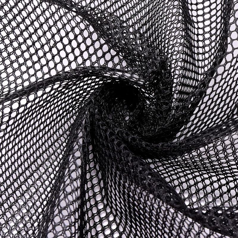 Photo 1 of 
Pllieay 29.5 X 59 Inch Black Mesh Fabric Slightly Stretchy for Backpack Pocket and Straps, Netting Clothes, Netting Bag Shopping Bag