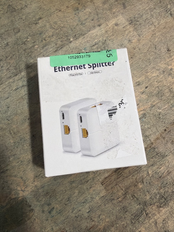 Photo 1 of 1 to 2 Gigabit Ethernet Splitter, 100/1000Mbps, Network Hub RJ45 Internet LAN Splitter with USB Cable, for Cat5/5e/6/7/8 Cables