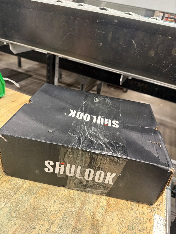 Photo 1 of ***DIRTY*** SHULOOK Men's Waterproof Hiking Boots Non-Slip Lightweight Mid Top Ankle Boot Breathable Hiker Trekking Shoes