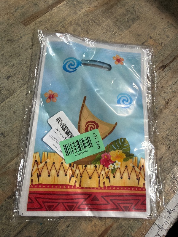 Photo 1 of 30pcs Moana Themed Party Supplies,Ocean Girl Decorations,Moana Gift Bags, Candy Bags for Birthday - Party Supplies for Boys and Girls