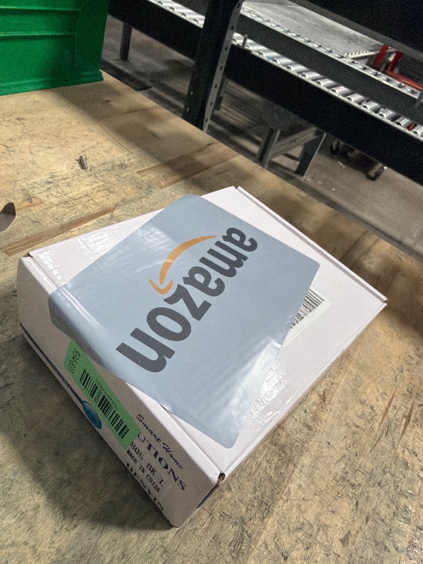 Photo 1 of 1 Pack of HENYIN Wave Lever Door Lock/Door Knob Hardware Handle and Closet Lockset, Silver Color, Bathroom Version Without Key,Left Hand (805SN-L-Bk)