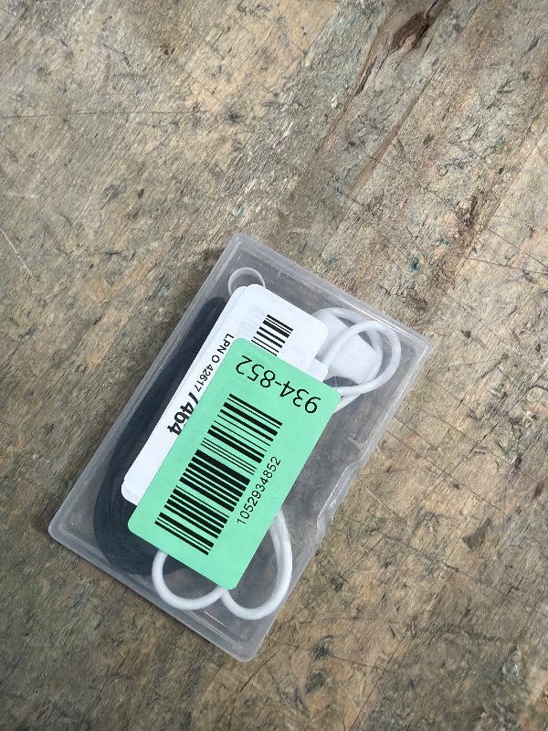 Photo 1 of ?2 Pack? Ultra Strong Magnetic Anti-Lost Straps for AirPods, Colorful Soft Silicone Sports Lanyard Compatible with AirPods 1&2 / AirPods 3rd / AirPods Pro 1st&2nd Gen, Neck Rope Cord - White+Black