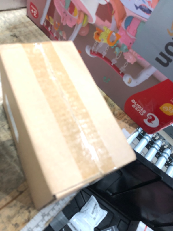 Photo 1 of 23 x 23 Inch Glowing Pool Party Rack Tic Tac Toe Floating Rafts, Swimming Pool Pong Party Game Drinking Game and Drink Holder, Includes 1 Rafts 9 Cups and 10 Pong Balls, Flashing Color 1